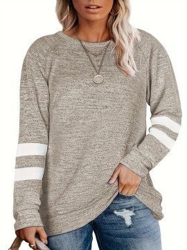 Plus Size Sweatshirts For Women Long Sleeve Oversized Casual Tunic Tops